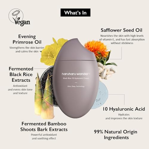 HARU HARU Wonder Black Rice 10 Hyaluronic Cream 50 ml