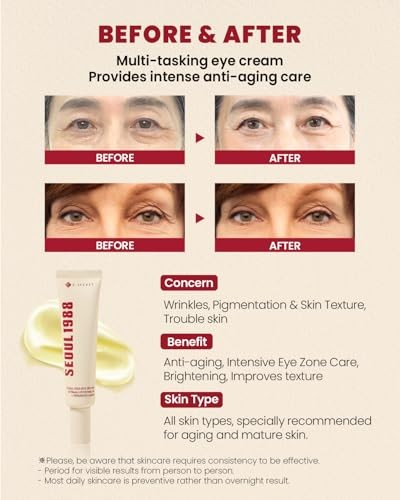 KSECRET SEOUL 1988 Eye Cream : Retinal Liposome 4% + Fermented Bean 30ml
