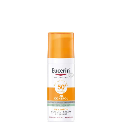 Eucerin Sun Face Oil Control Sun Gel-Cream Dry Touch SPF50+ 50ml — sunscreen