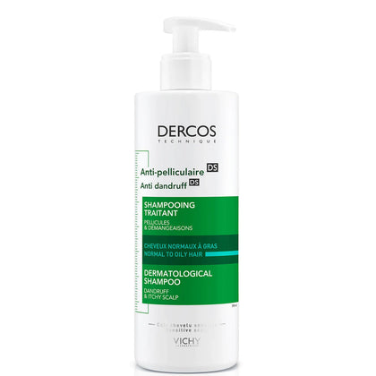 Vichy Dercos Anti-Dandruff Advanced Action Shampoo Normal to Oily Hair 390ml — haircare