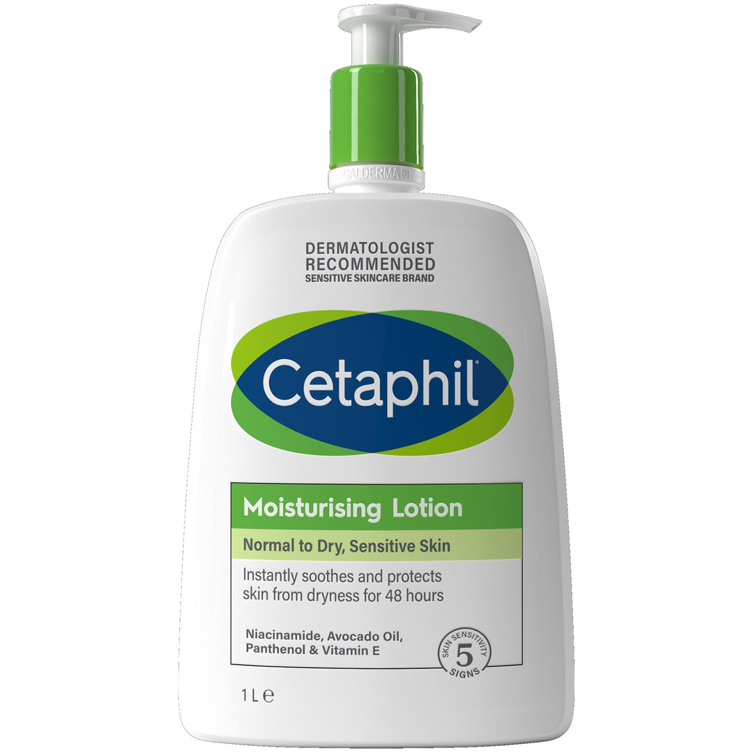 Cetaphil Moisturizing Lotion Dry to Normal Sensetive Skin 1L