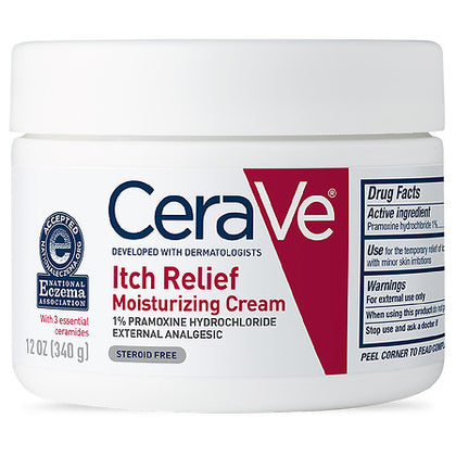 CeraVe Itch Relief Moisturizing Cream, 12 Oz | CVS — moisturiser