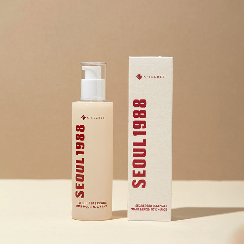 K-SECRET Seoul 1988 Essence Snail Mucin 97% + Rice 100 Ml