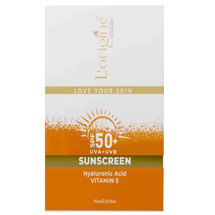 L'ORIGINE DELA BEAUTY LOVE U YOUR SKIN SUNCREEN SPF 50+ 75ML