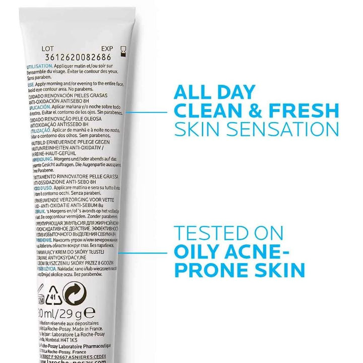 La Roche-Posay Effaclar K(+) Anti-Blackhead Moisturiser 40ml