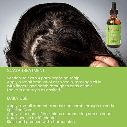 Mielle Rosemary Mint Scalp & Hair Strengthening Oil