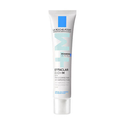 La Roche-Posay Effaclar Duo+M Anti-Blemish Corrective Gel Moisturiser for Oily, Blemish-Prone Skin 40ml — set