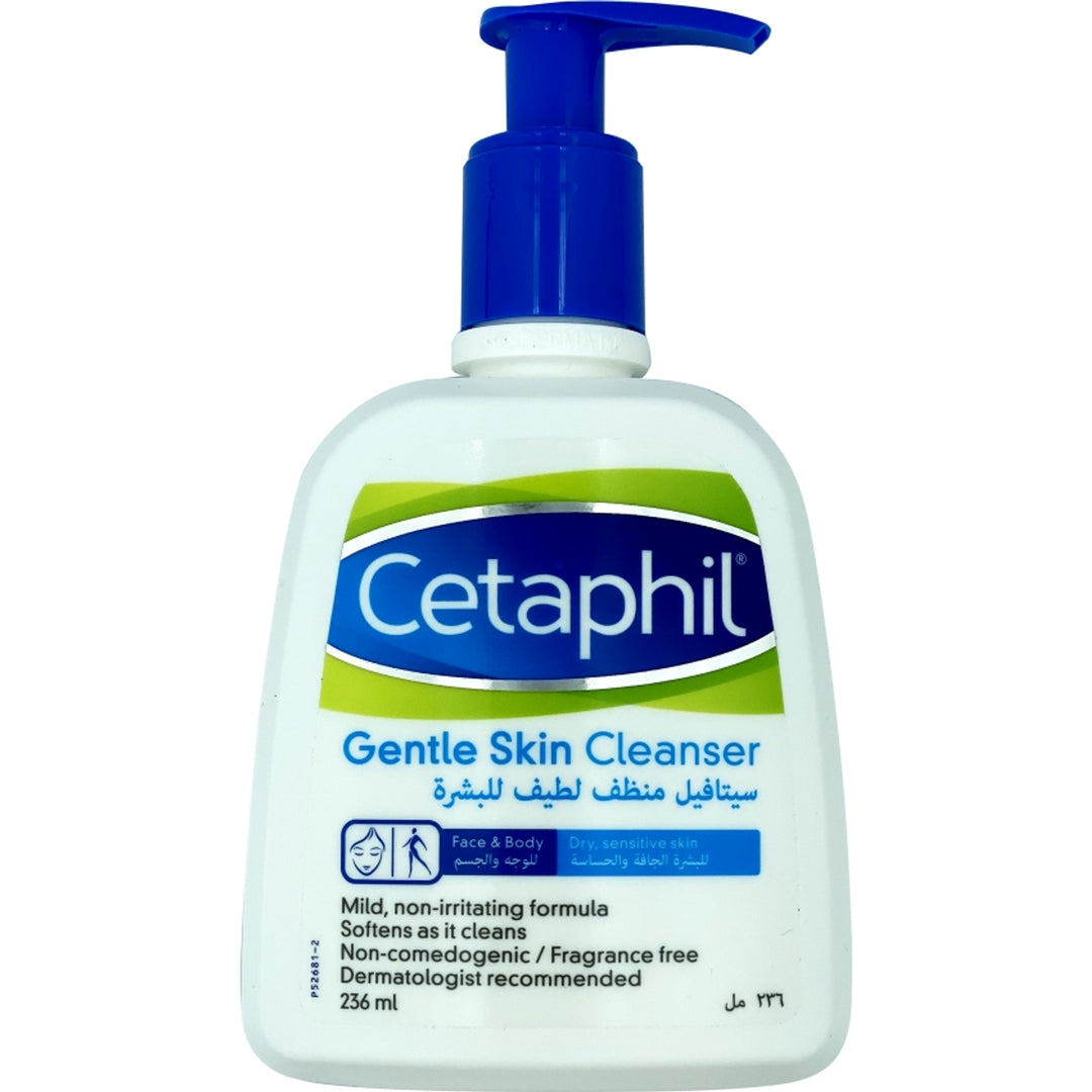 Cetaphil Gentle Skin Cleanser - Face & Body 236 Ml (Arabic Label)