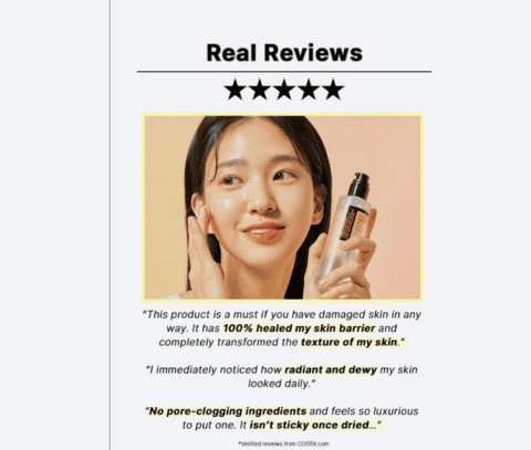 COSRX Advance Snail 96 Mucin Power Essence 100ml