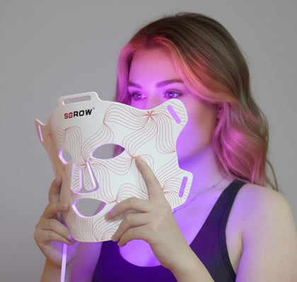 SGROW G15 Light Therapy Silicone Mask — beauty device