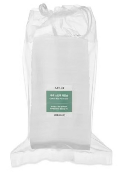 Anua - Cotton Pad For Toner (1 Pack 60 Sheets) — exfoliant