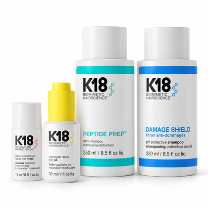 K18 Ultimate Hair Reset & Repair Bundle - Detox, Protect & Restore | 545ml — full set