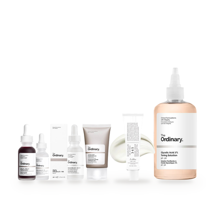 Melasma & Dark-Spot Corrector Bundle | Clear Skin Pigmentation The Ordinary Brightening Set — full set