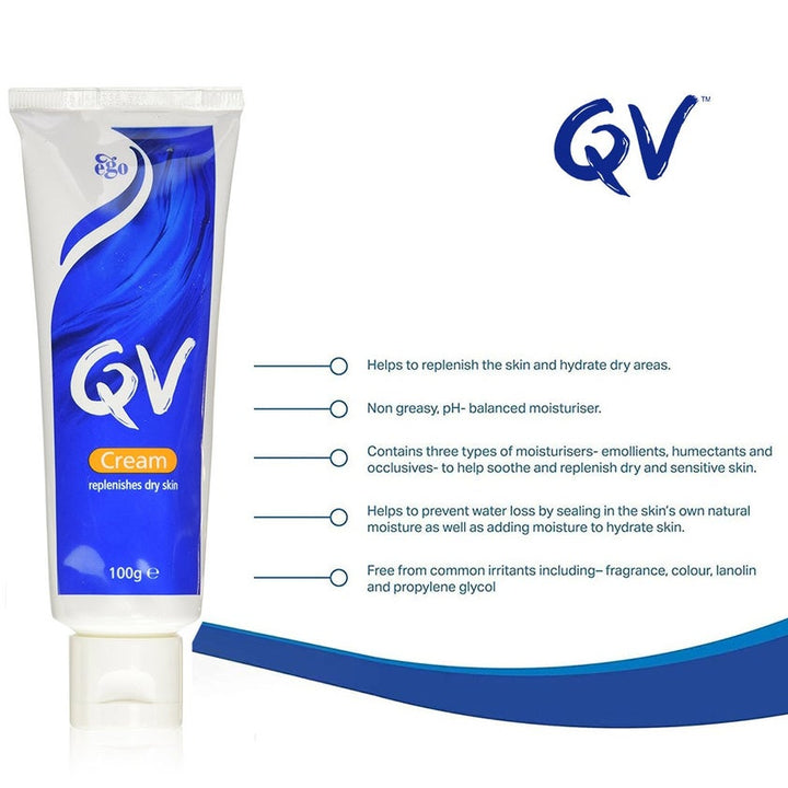 QV Moisturizing Cream - 100g