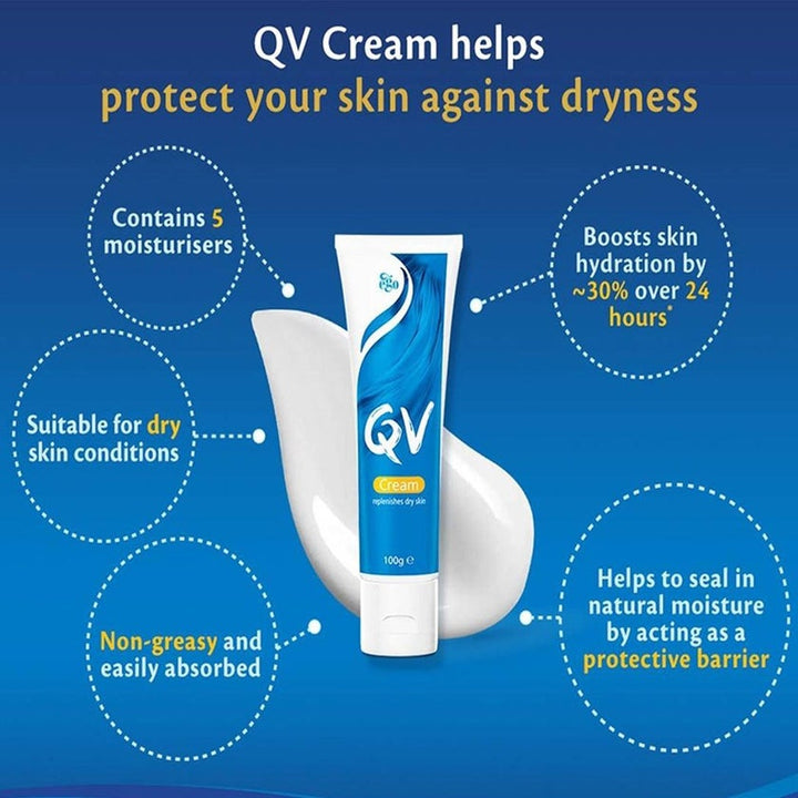 QV Moisturizing Cream - 100g