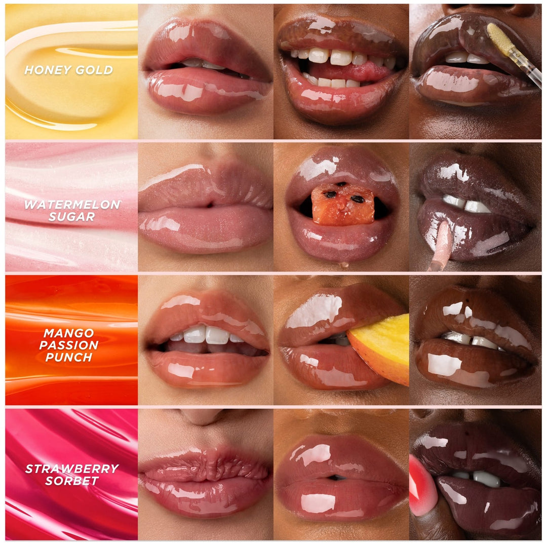 Gisou Honey Infused Hydrating Lip Oil Mango Passion Punch 0.27 Oz