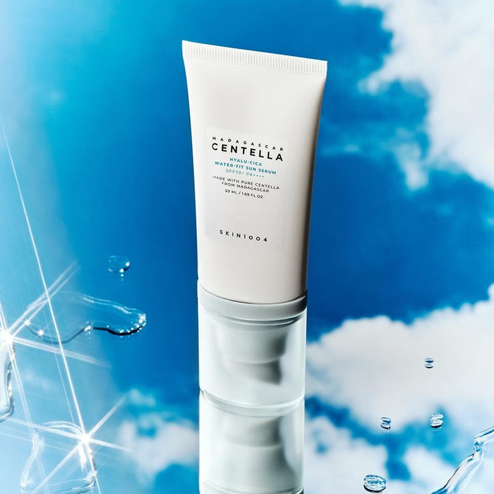 SKIN1004 Madagascar Centella Hyalu-Cica Water-Fit Sun Serum Protective Serum with Moisturising Effect SPF 50+ 50 Ml