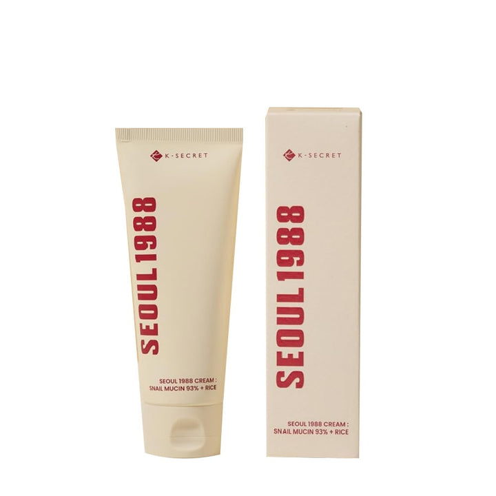 K-SECRET SEOUL 1988 Cream Snail Mucin 93% + Rice