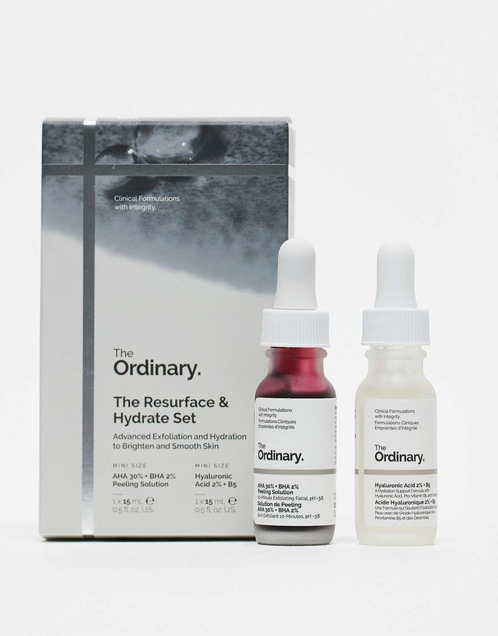 The Ordinary the Resurface and Hydrate Set | 2 bottles