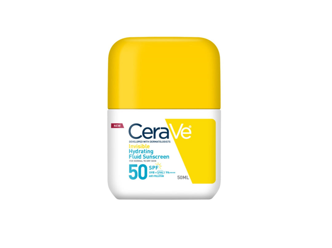 CeraVe Invisible Hydrating Sunscreen Fluid Spf50 50ml