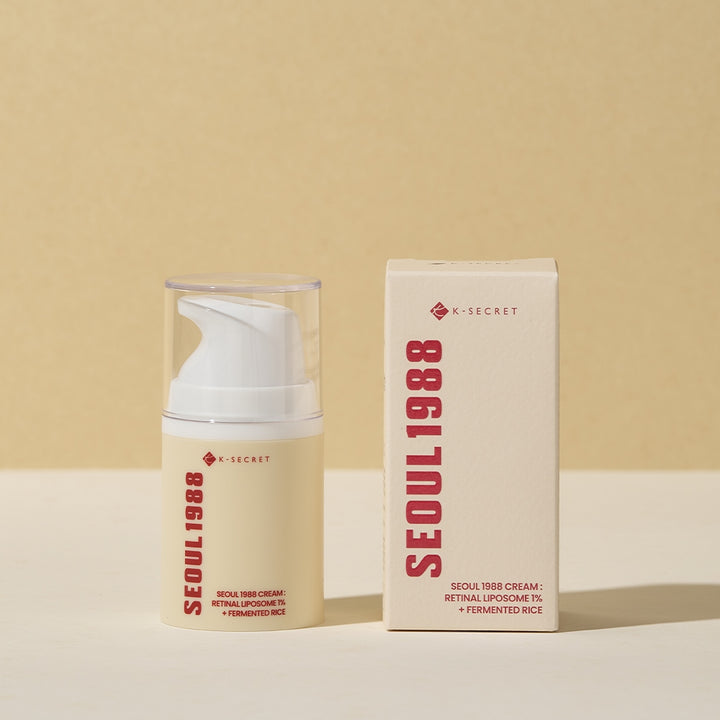 K-SECRET Seoul 1988 Cream Retinal Liposome 1% + Fermented Rice 50 Ml