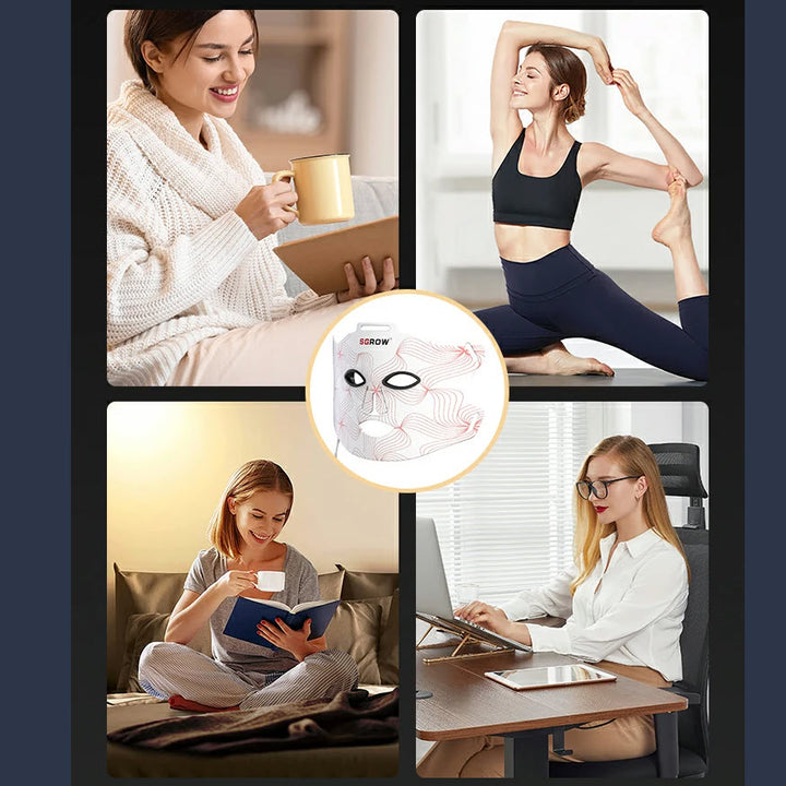 SGROW G15 Light Therapy Silicone Mask