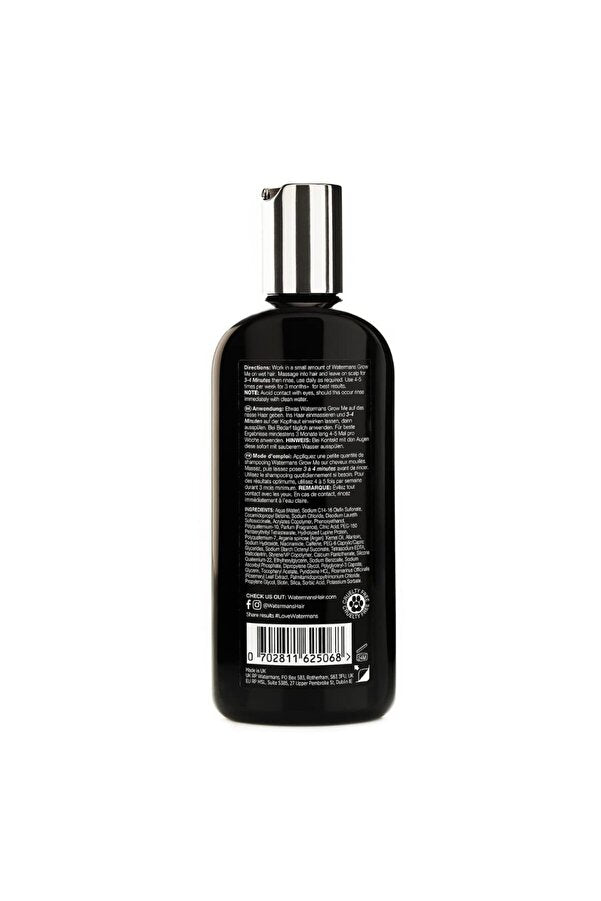 Watermans Grow Me Hair Growth Shampoo with Caffeine, Biotin, Argan & Rosemary Oil - 250ml