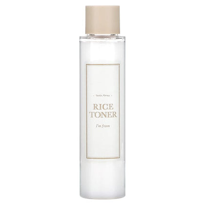 I'm From, Rice Toner, 5.07 fl oz (150 ml) Rice Extract Glow Essence with Niacinamide Hydrating for Dry Skin Vegan Alcohol…