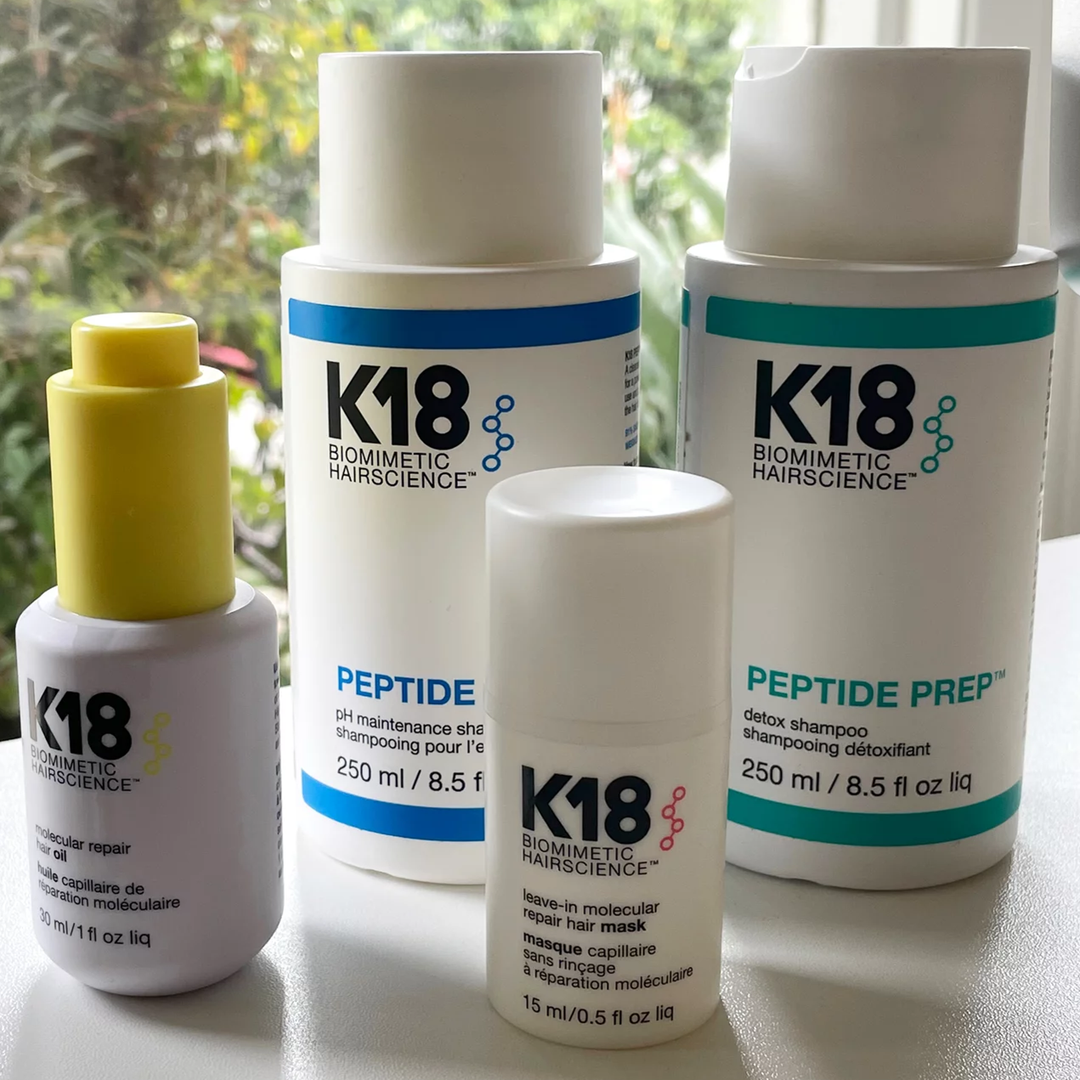 K18 Ultimate Hair Reset & Repair Bundle – Detox, Protect & Restore | 545ml