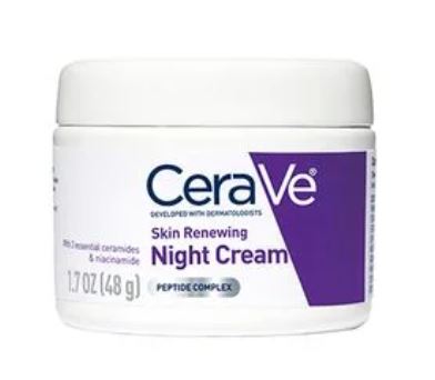 Cerave Skin renewing night cream face moisturizing