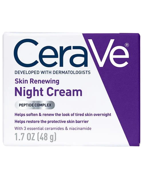 Cerave Skin renewing night cream face moisturizing