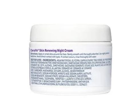 Cerave Skin renewing night cream face moisturizing