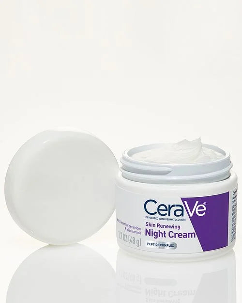 Cerave Skin renewing night cream face moisturizing