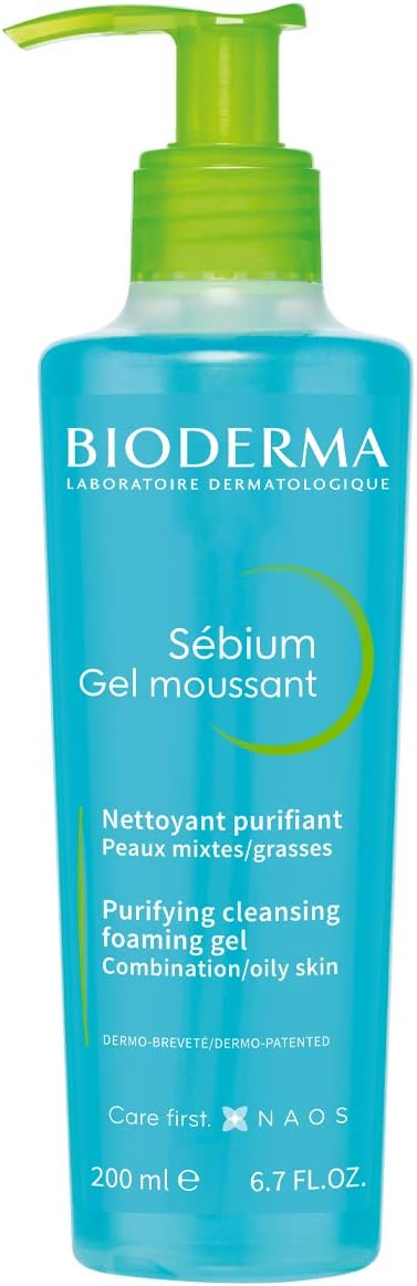 Bioderma Sebium Gel Moussant Purifying Cleansing Foaming Gel 200ml