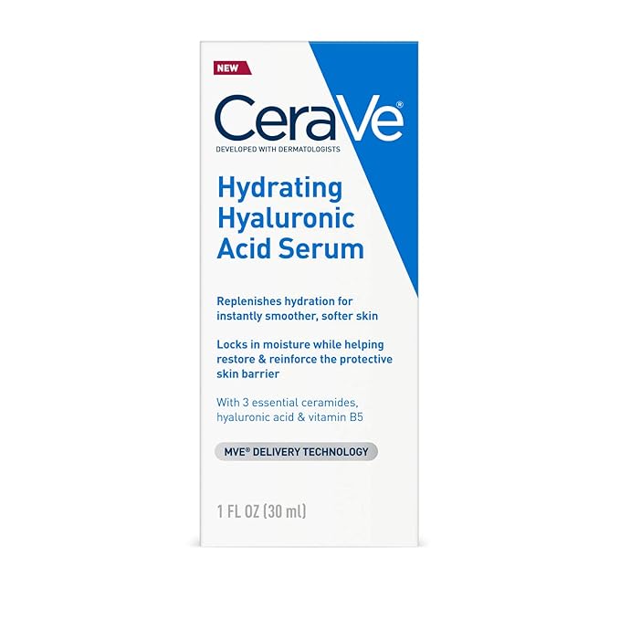 Cerave Hyaluronic Acid Serum for Face with Vitamin B5 and Ceramides | 30ML