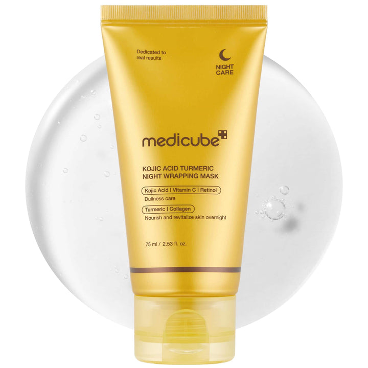 MEDICUBE Kojic Acid Turmeric Night Wrapping Mask 75ml