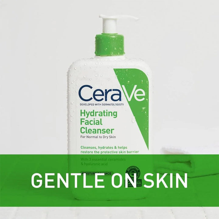 CeraVe Hydrating Fragrance-Free Cleanser For Normal To Dry Skin 236ml