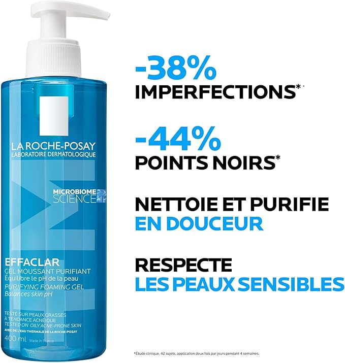 La Roche-Posay Effaclar Gel MoUSsant Purifiant | 400ml