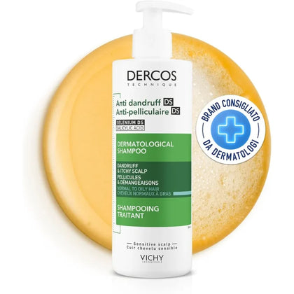 Vichy Dercos Anti Dandruff Normal To Oily Hair Shampoo 200ML — haircare