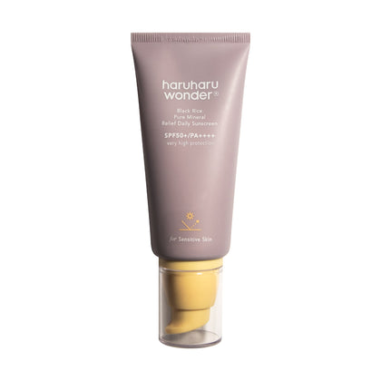 Haru Haru Wonder Black Rice Pure Mineral Relief Daily Sunscreen Spf50+ Pa++