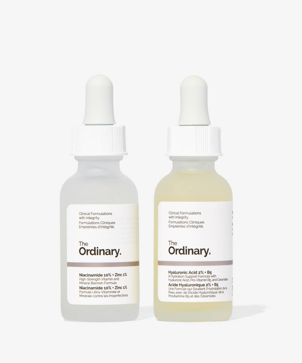 The Ordinary The Skin Support Set Niacinamide 10% + Zinc 1% (Duo) 60ml