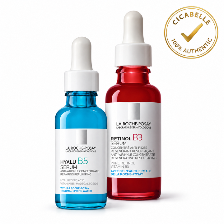 Age-Defense Duo – La Roche-Posay 2-Piece Set: Retinol B3 + Hyalu B5 Serum — 100% authentic