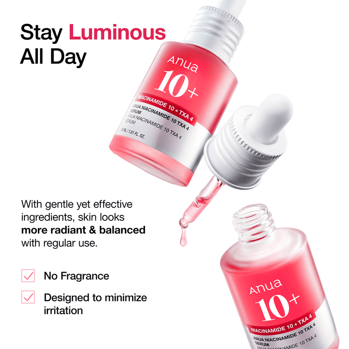Anua Niacinamide 10% + TXA 4% Serum 30ml