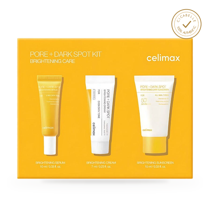 CELIMAX - Pore+Dark Spot Brightening Kit - 10ml+7ml+10ml — 100% authentic