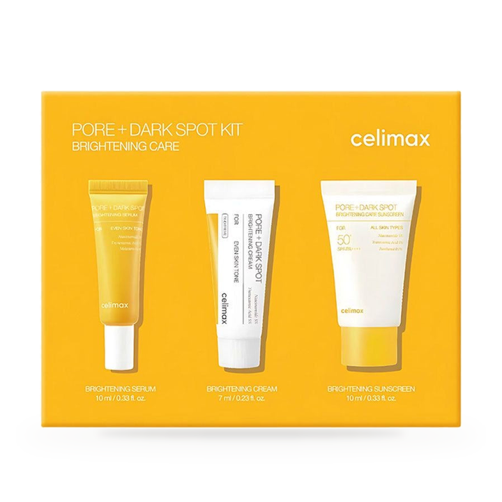 CELIMAX - Pore+Dark Spot Brightening Kit - 10ml+7ml+10ml — full set