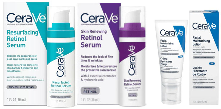 CeraVe Ultimate Retinol Renewal & Hydration Trio — moisturiser