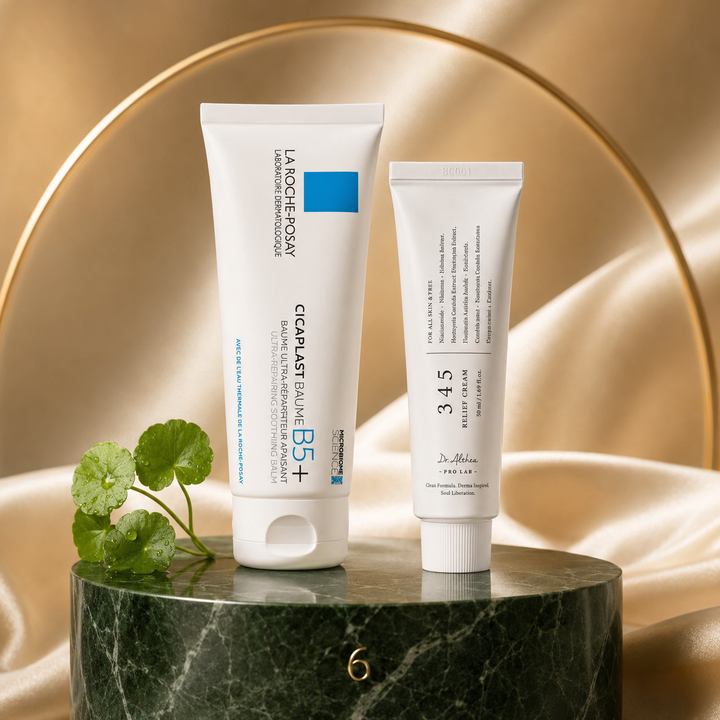 Barrier Repair Kit — Cicaplast Baume B5+ with Dr. Althea 345 Relief Cream, The Cica Edit, Cicabelle