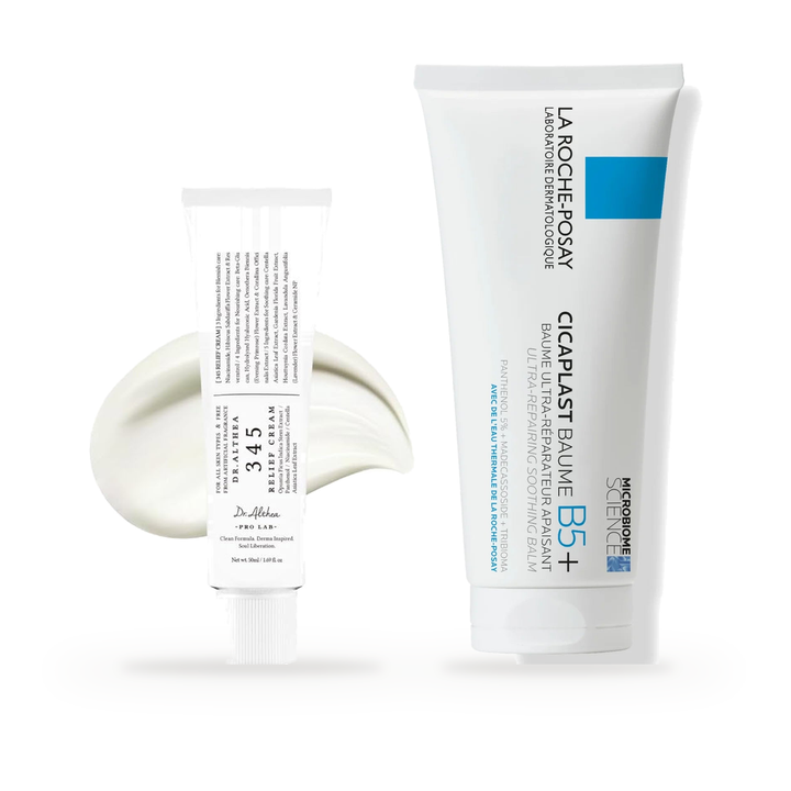 Barrier Repair Kit – The Cica Edit: Cicaplast Baume B5+ + Dr. Althea 345 Relief Cream — full set