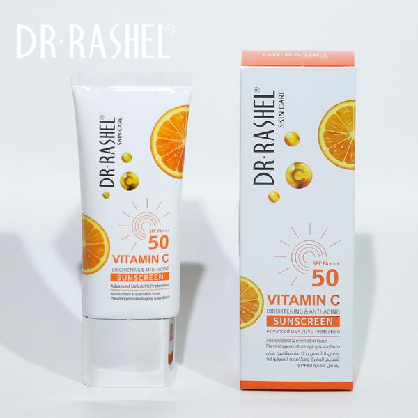 Dr Rashel - Vitamin C Brightening & Antiaging Sunscreen SPF50 pa - 50ml