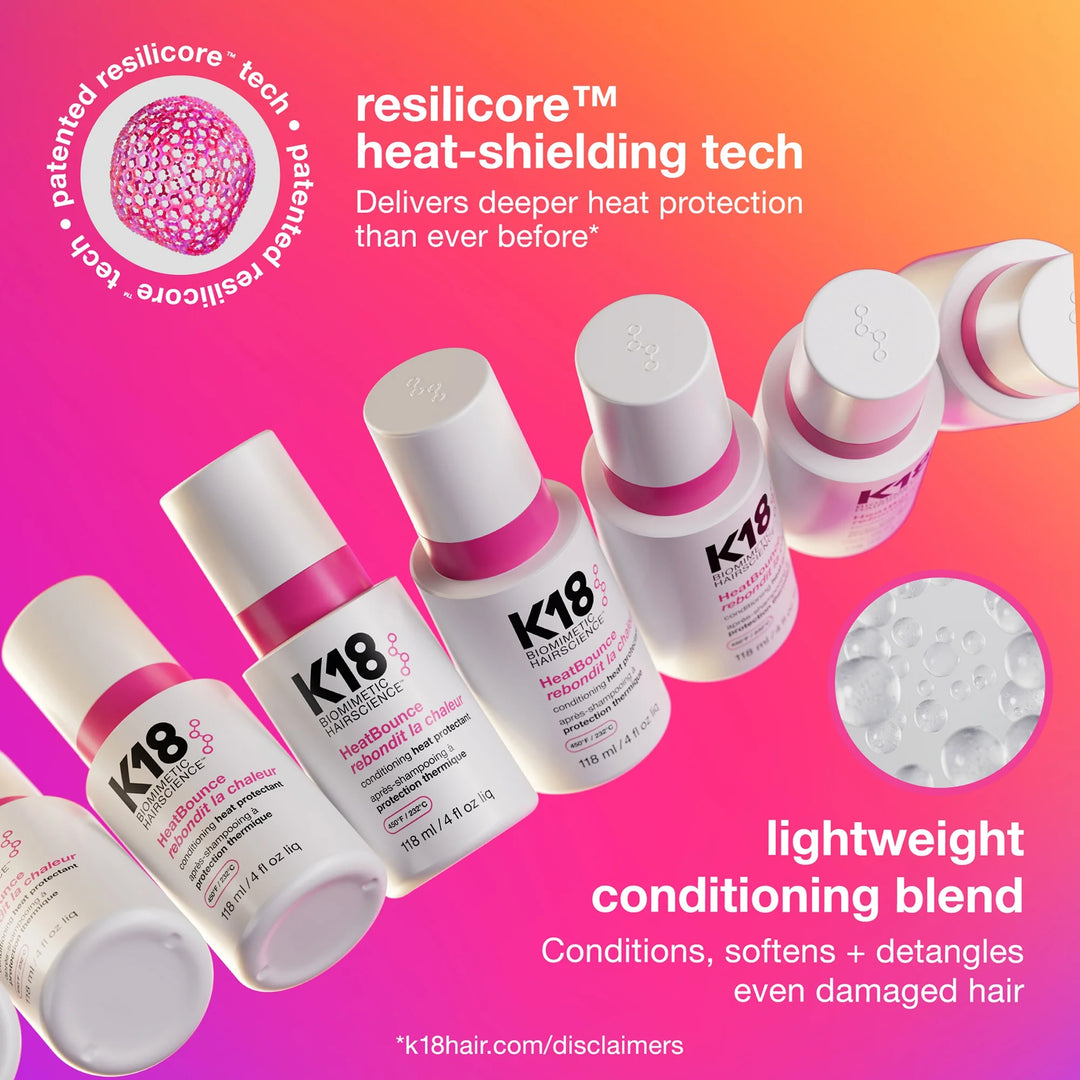 K18 Biomimetic Hairscience HeatBounce Conditioning Heat Protectant 118ml